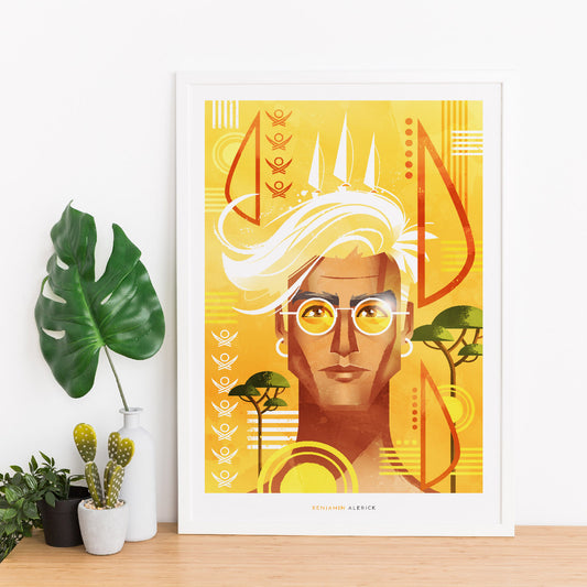 Affiche Retro Boy
