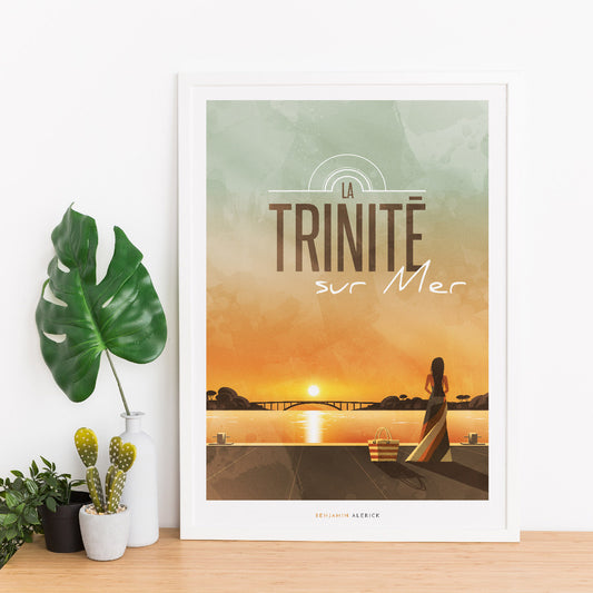 Affiche La Trinité-sur-Mer Aurore