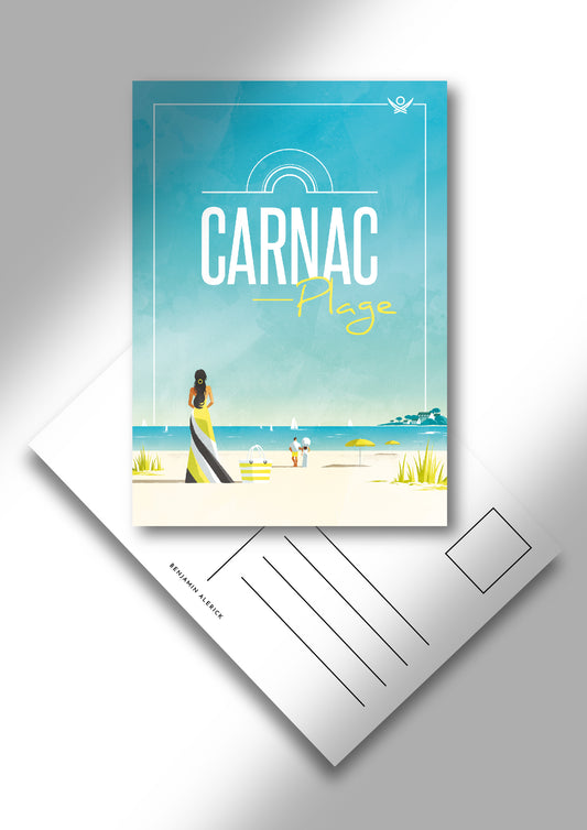 Carte postale Carnac Grande Plage