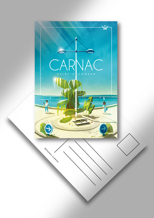 Carte postale Carnac Saint Colomban