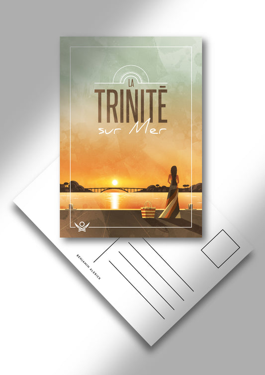 Carte postale La Trinité-sur-Mer Aurore