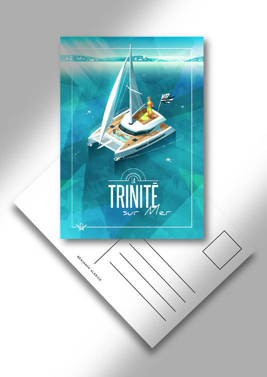 Carte postale La Trinité-sur-Mer CATAMARAN